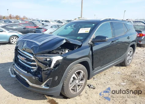 2021 GMC Terrain Awd Slt из США, поврежденный, VIN 3GKALVEV1ML302813
